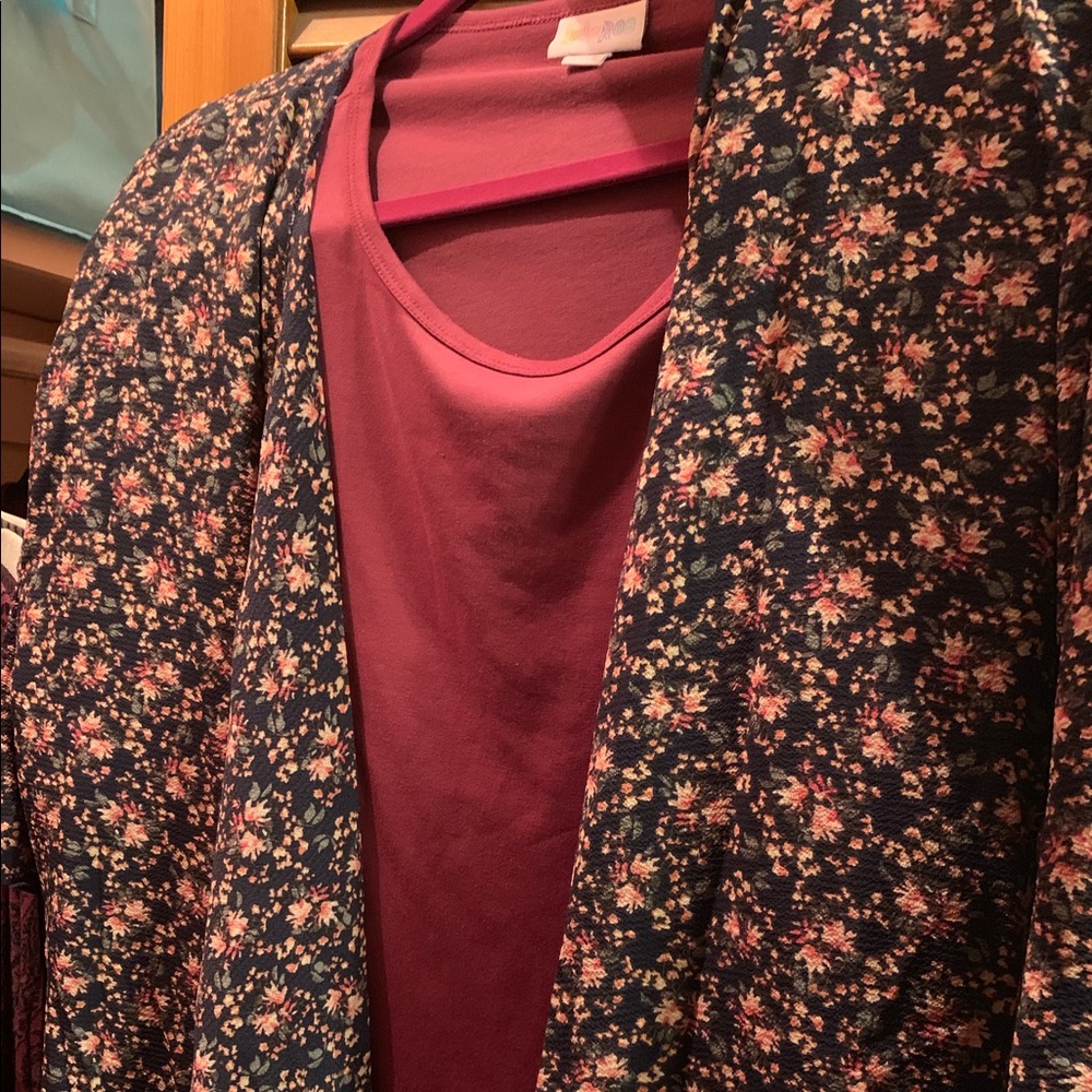 Lularoe Shirley and matching Irma